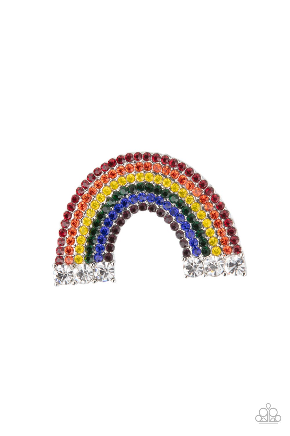 Paparazzi ~Somewhere Over The RHINESTONE Rainbow ~  Multi Hair Accessories