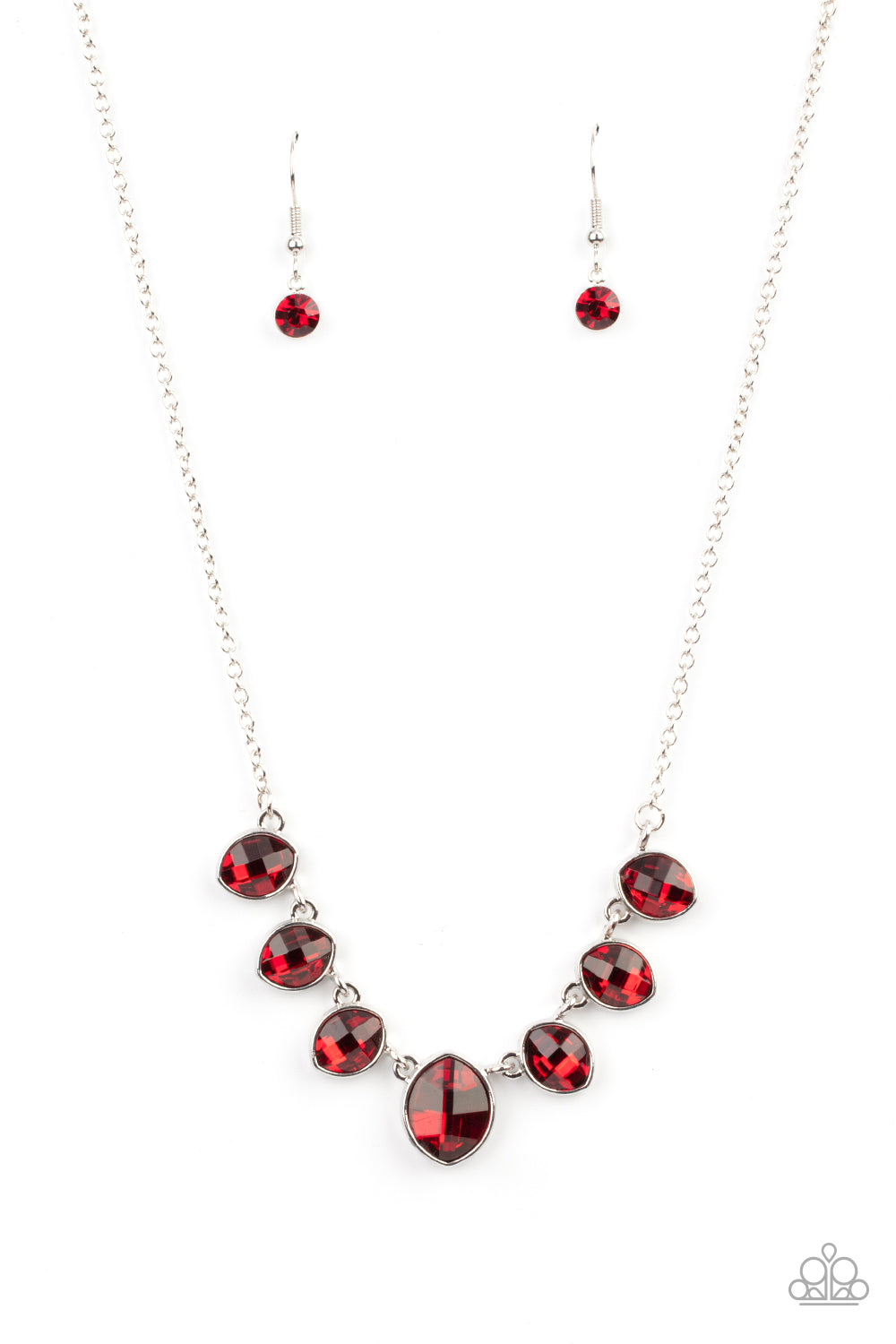 Paparazzi ~ Material Girl Glamour ~  Red Necklace