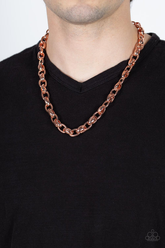 Paparazzi ~ Rookie of the Year ~  Copper Necklace