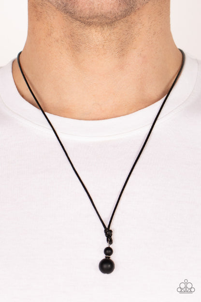 Paparazzi - Thai Theory - Black Necklace