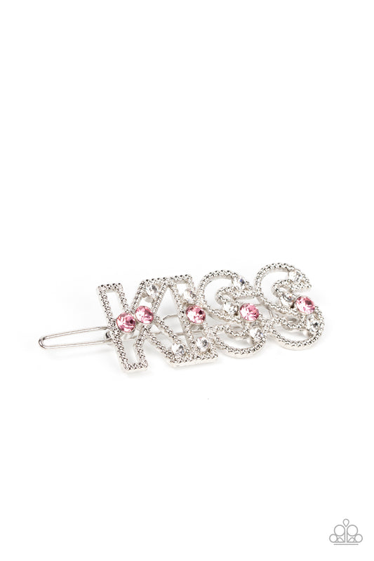 Paparazzi ~ Kiss Bliss ~ Pink Hair Accessory