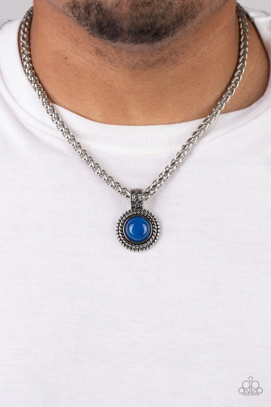 Paparazzi - Pendant Dreams - Blue Necklace