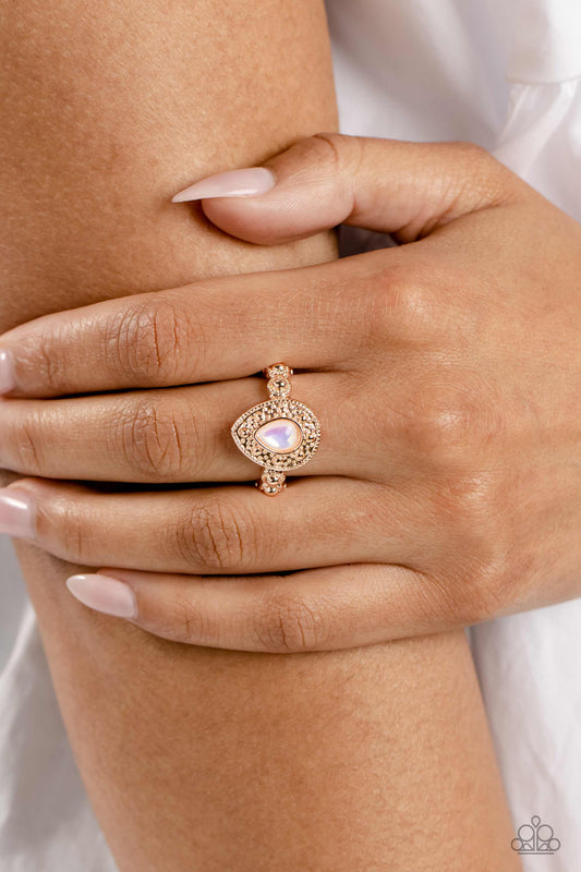 Paparazzi -Opera Showcase - Rose Gold Ring