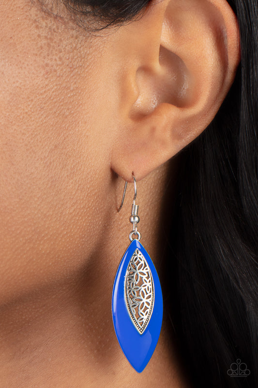 Paparazzi ~ Venetian Vanity ~ Blue Earring